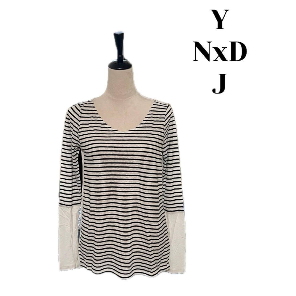 COPY - B7 NWT NYDJ WOMEN’S STRIPPED LONG SLEEVE TO SIZE L